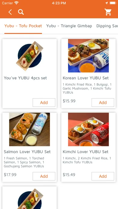 Ảnh chụp màn hình của Que Food