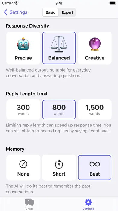 ภาพหน้าจอของ Talky: Your LLM Playground