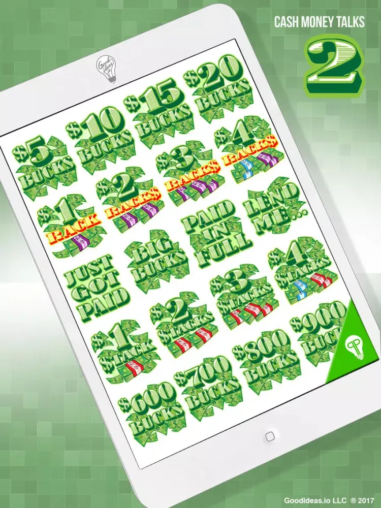 Ảnh chụp màn hình của Cash Money Talks 2 iPad 