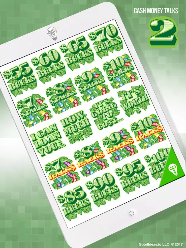 Ảnh chụp màn hình của Cash Money Talks 2 iPad 