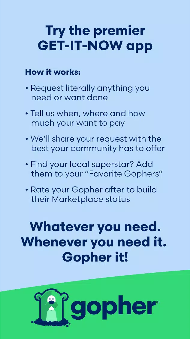 Gopher Request Screenshots
