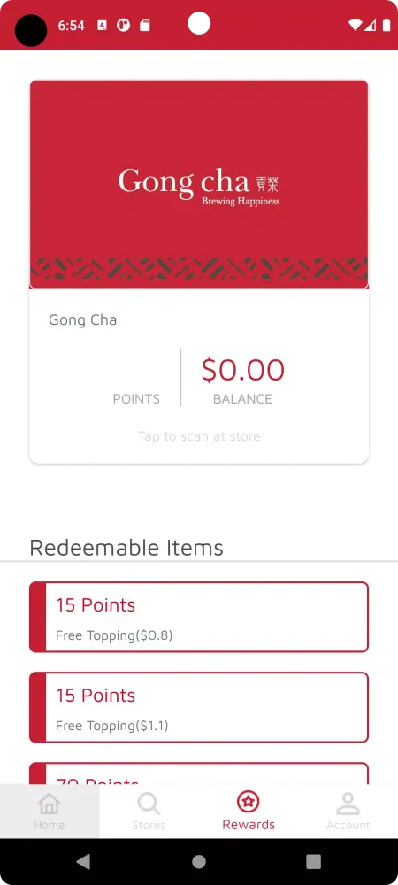 Gong Cha Eastern Canada Screenshots