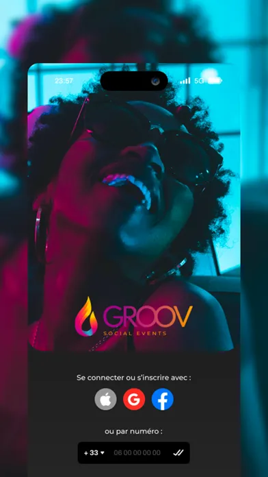 Tangkapan skrin Groov