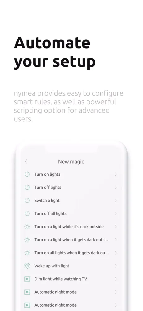 nymea:app Screenshots