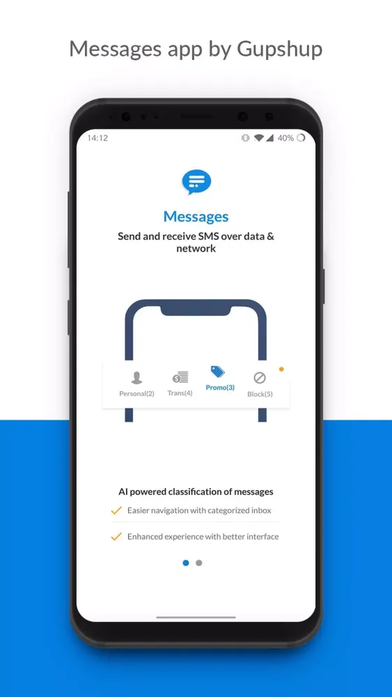 Zrzuty ekranu Messages