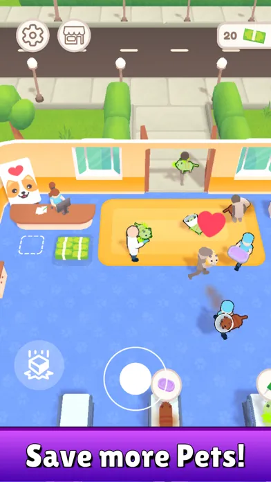 Screenshot di My Little Pet Vet: Idle Clinic