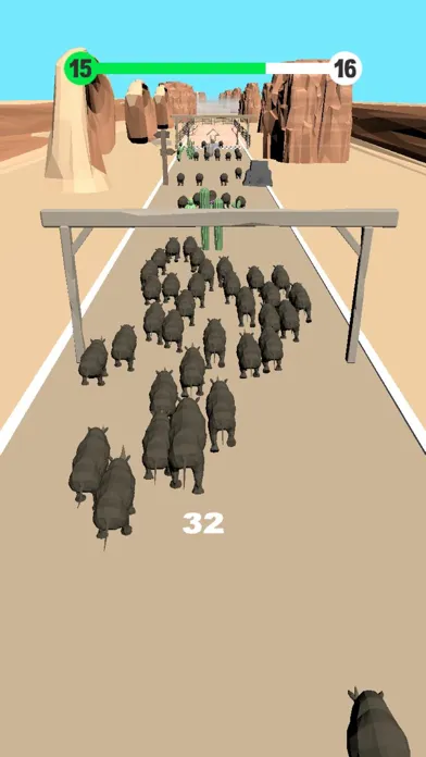 Captures d'écran de Safari Run 3D