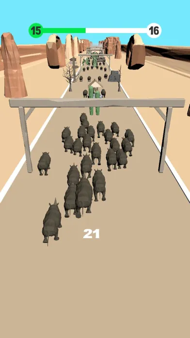 Captures d'écran de Safari Run 3D