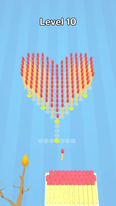 Zrzuty ekranu Matches - Chain Reaction Game