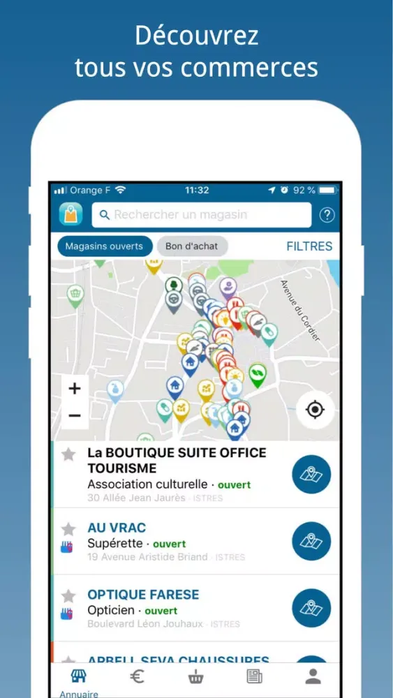Istres commerces Screenshots