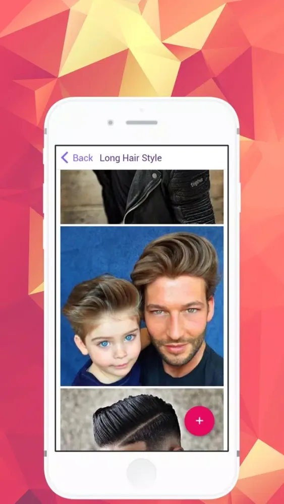 Captures d'écran de Barber: Men Hairstyle Catalog, Inspiration, Styler and Haircut Design