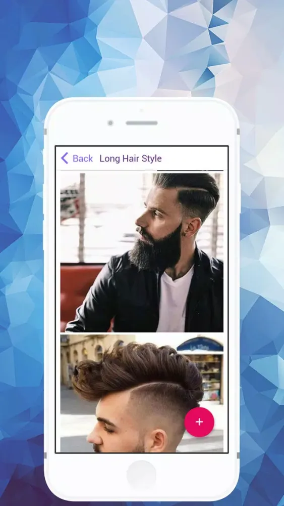 Captures d'écran de Barber: Men Hairstyle Catalog, Inspiration, Styler and Haircut Design