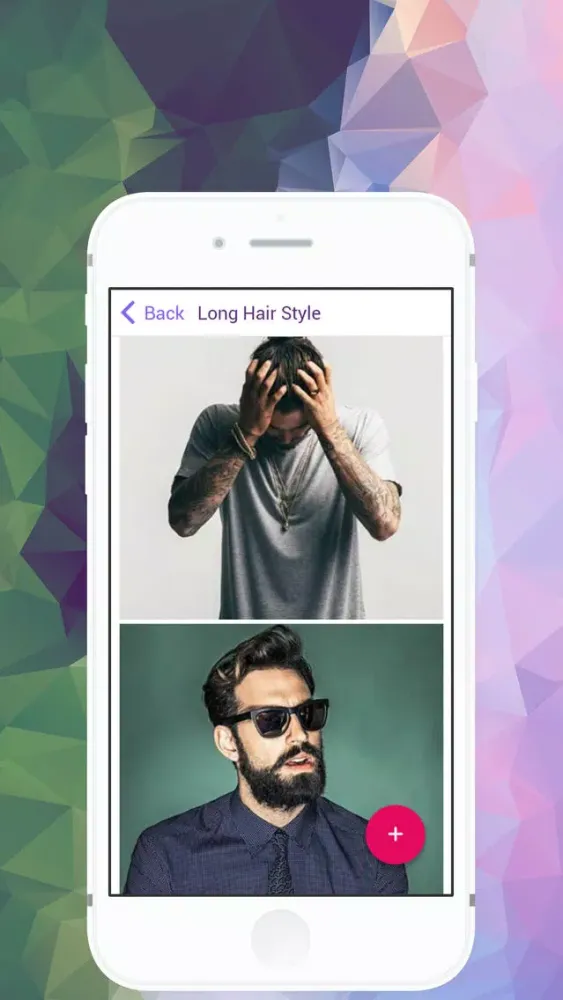 Captures d'écran de Barber: Men Hairstyle Catalog, Inspiration, Styler and Haircut Design