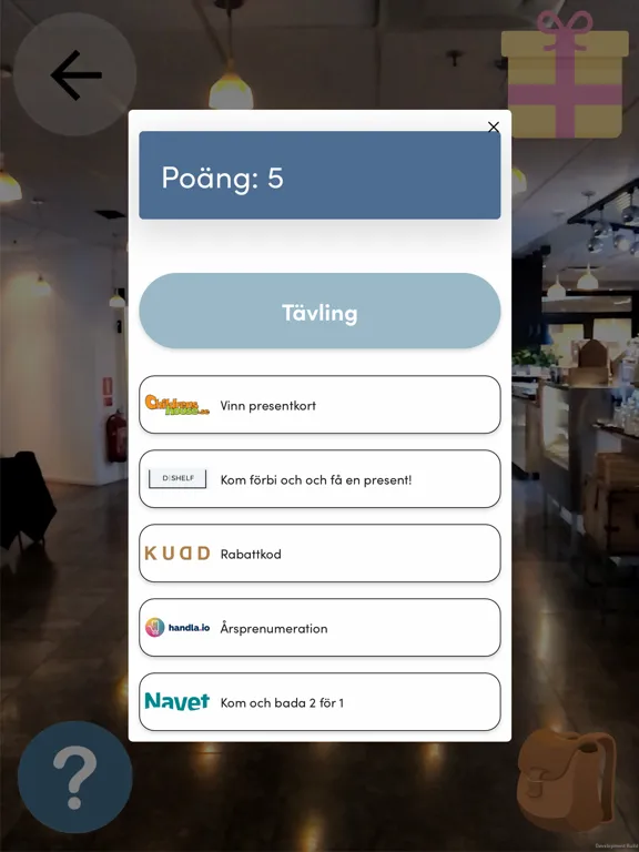 ภาพหน้าจอของ Treasure Hunts in AR iPad 