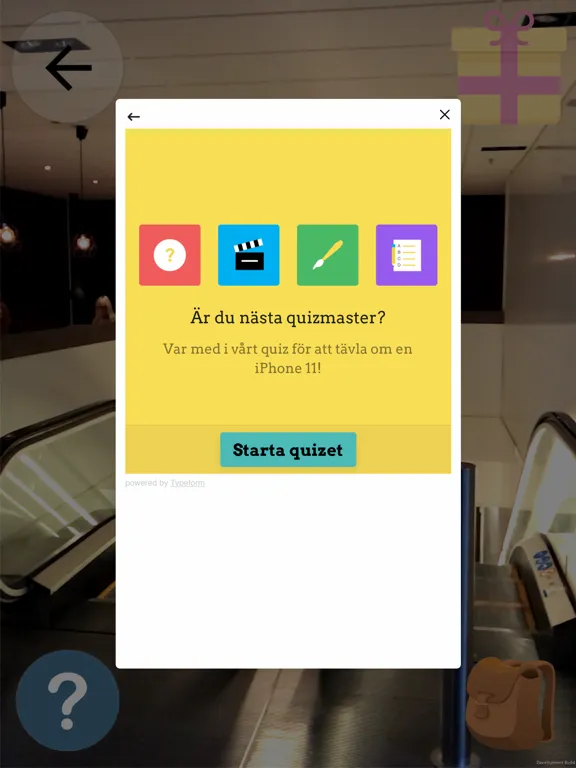 ภาพหน้าจอของ Treasure Hunts in AR iPad 
