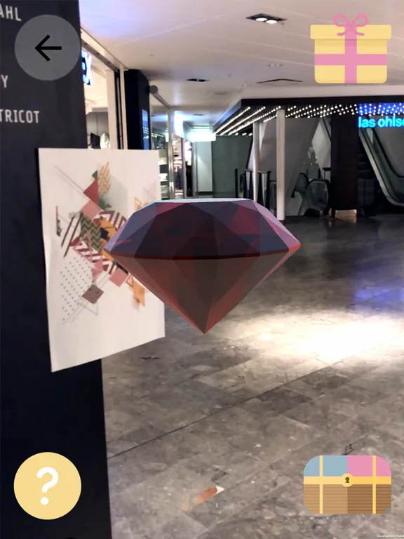 ภาพหน้าจอของ Treasure Hunts in AR iPad 