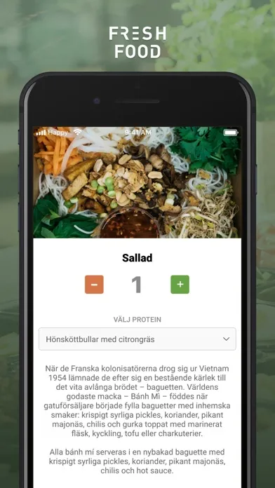 Fresh Food - Mat & Dryck Ekran Görüntüleri