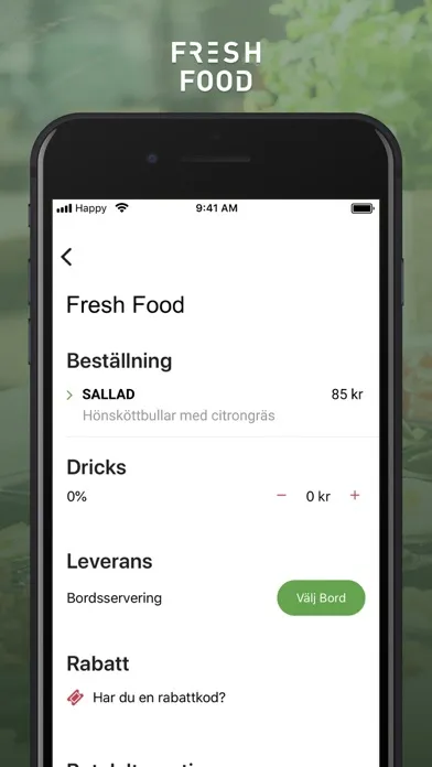 Fresh Food - Mat & Dryck Ekran Görüntüleri