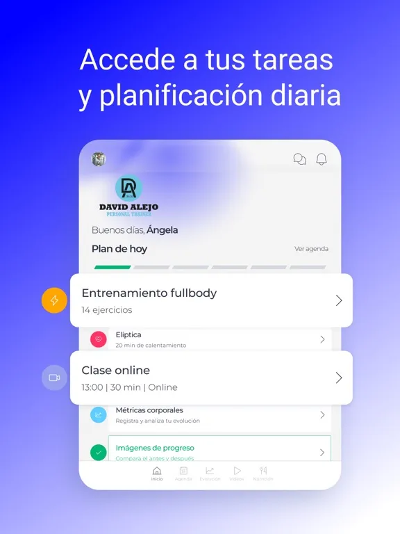 Capturas de pantalla de David Coach iPad 