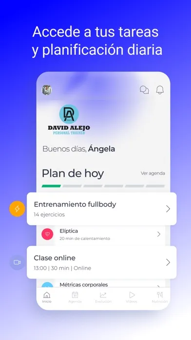 Capturas de pantalla de David Coach