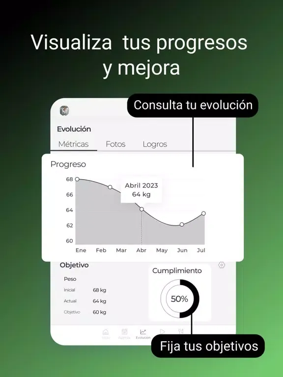 EF fitness iPad  स्क्रीनशॉट