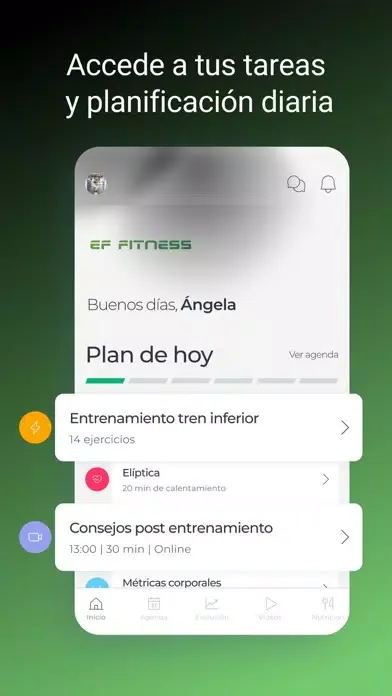 EF fitness स्क्रीनशॉट