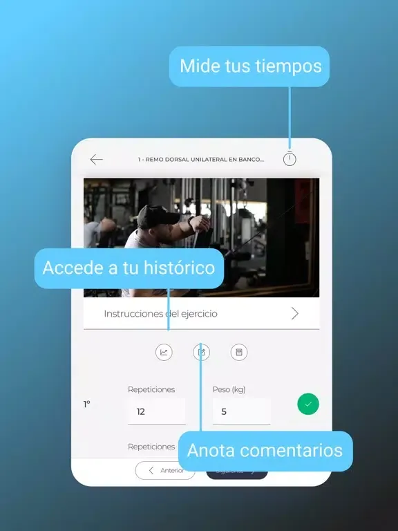Entrena con FitWilly iPad  سکرین شاٹس