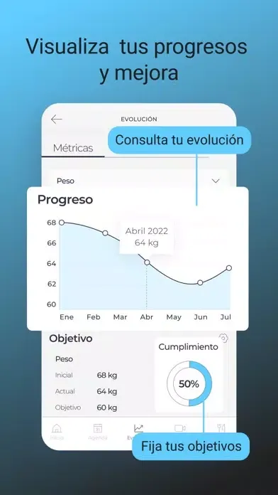 Entrena con FitWilly سکرین شاٹس