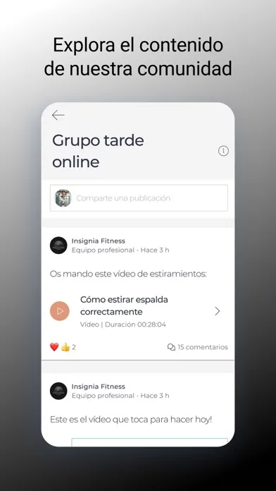 INSIGNIA FITNESS Screenshots