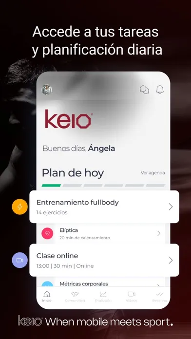 Captures d'écran de Keio Fit