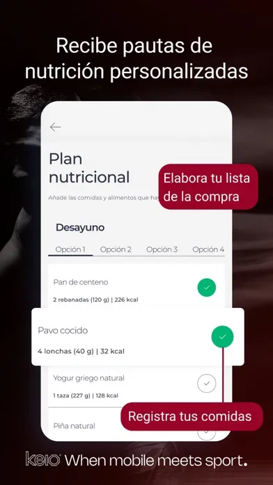Captures d'écran de Keio Fit