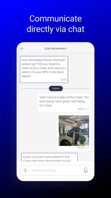 Screenshot di CoachedbyMilo