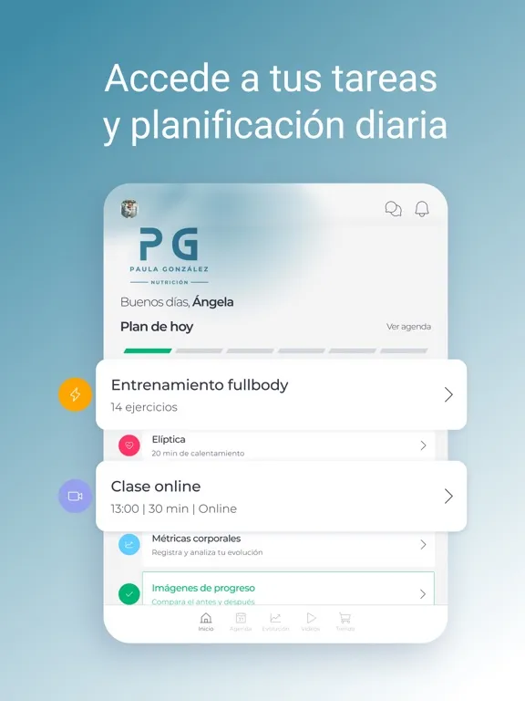 PG NUTRICIÓN iPad  سکرین شاٹس
