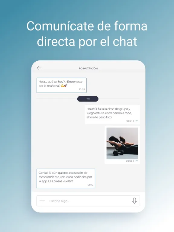 PG NUTRICIÓN iPad  سکرین شاٹس