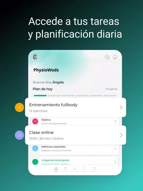 Capturas de pantalla de PhysioWods iPad 