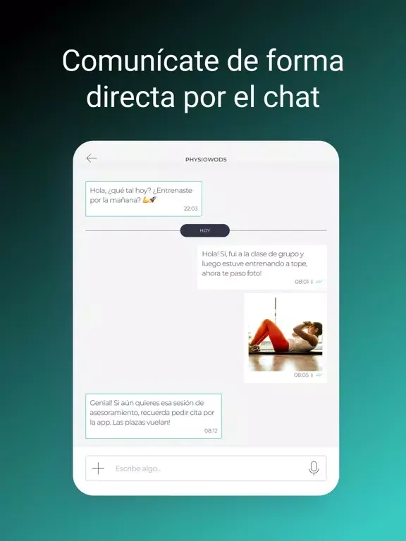 Capturas de pantalla de PhysioWods iPad 