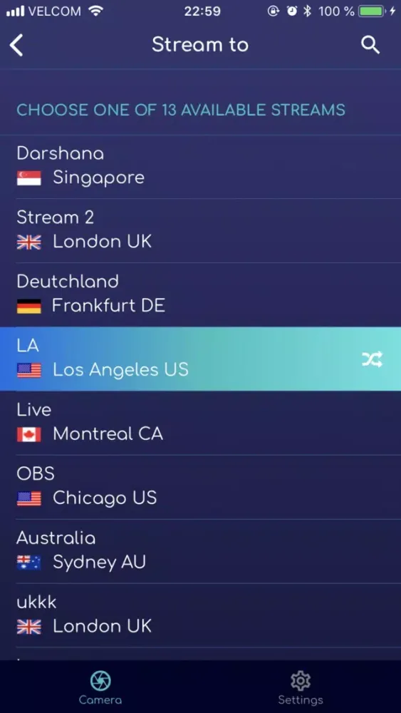 Screenshot di Castr - Live Streaming