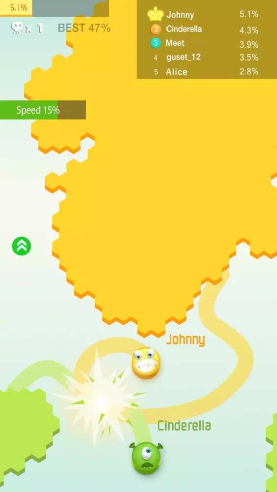 Captures d'écran de String.io