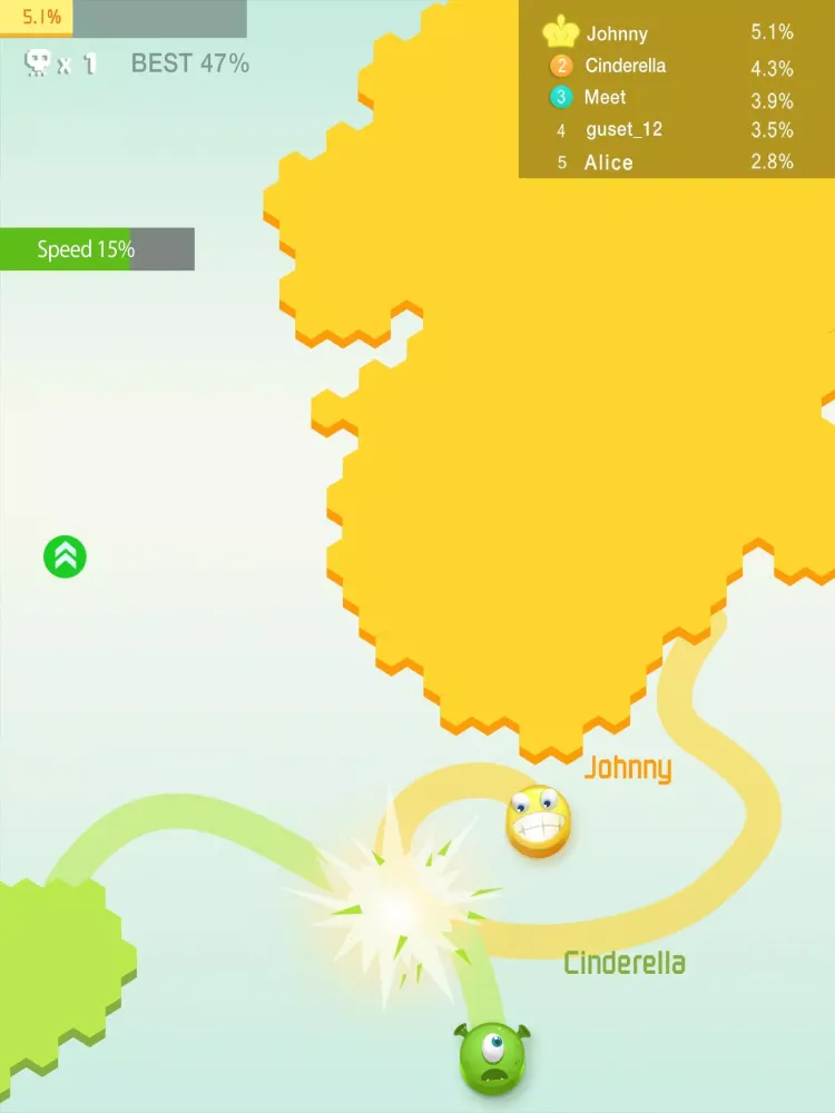 Captures d'écran de String.io