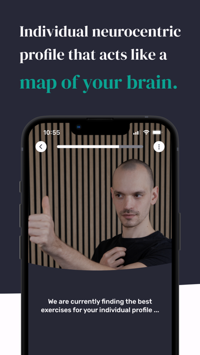 Ảnh chụp màn hình của heyvie: migraine coach