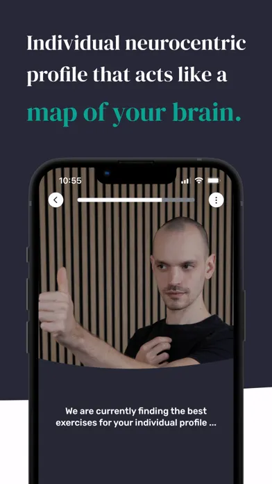 Tangkapan skrin heyvie: migraine coach
