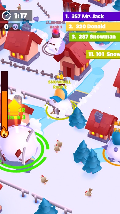 Скриншоты SnowBallers.io