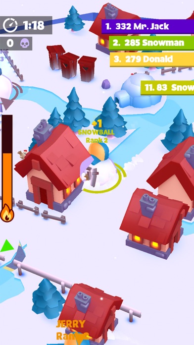 Скриншоты SnowBallers.io