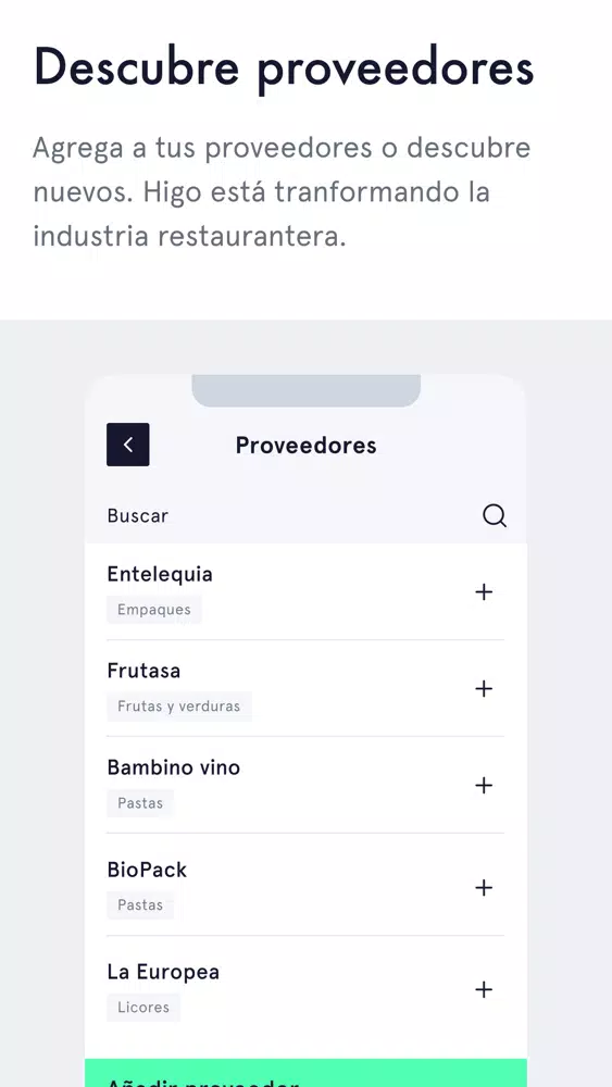 Screenshot di Higo App
