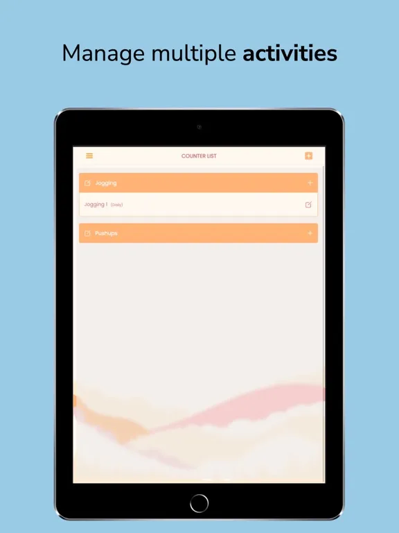Screenshot di Hit Click Counter: Manage Life iPad 
