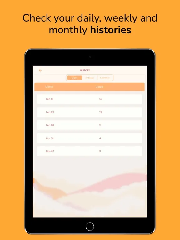 Screenshot di Hit Click Counter: Manage Life iPad 