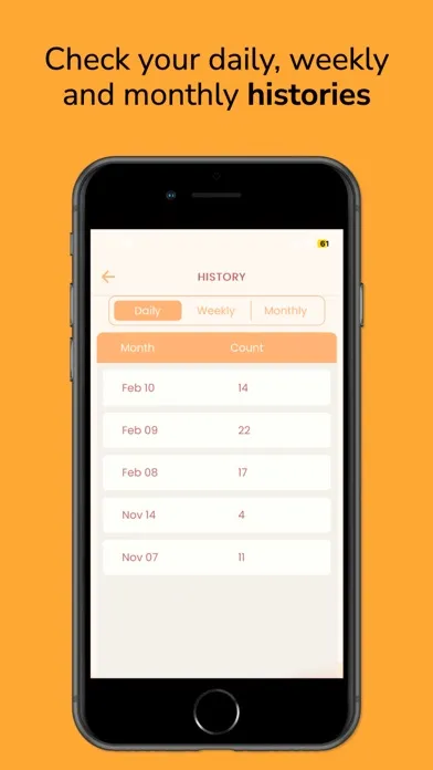 Screenshot di Hit Click Counter: Manage Life