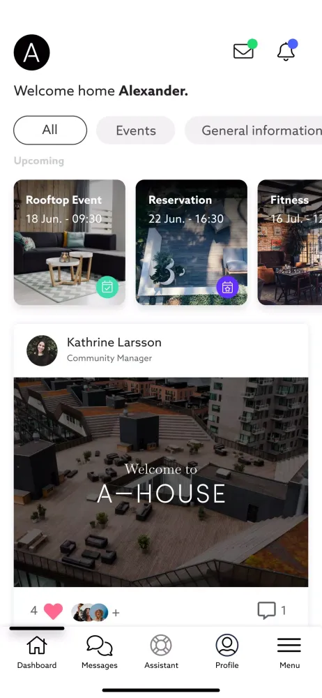 Screenshot di A-HOUSE