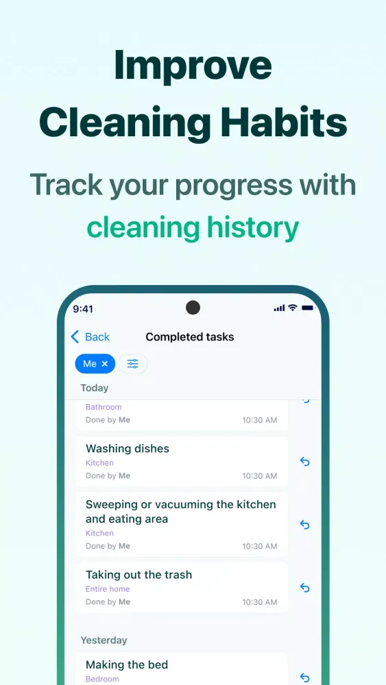 House Chores Cleaning Schedule স্ক্রিনশট
