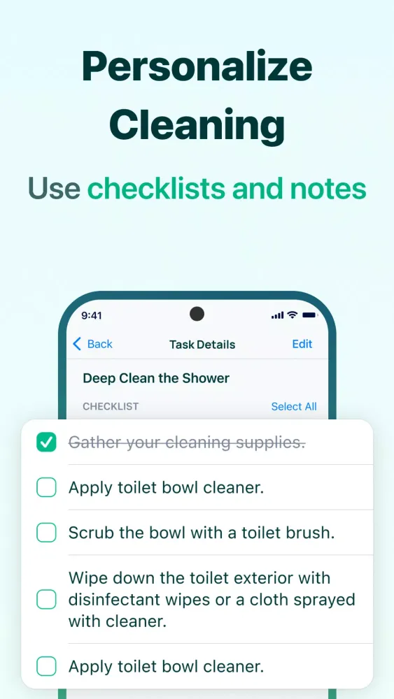 House Chores Cleaning Schedule স্ক্রিনশট